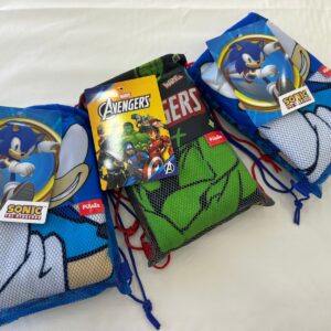 toalla en bolso piñata