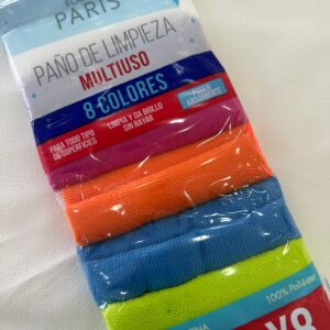 paños de limpieza multiuso x8